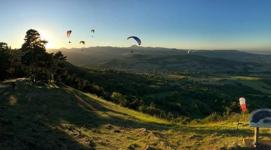 Nid Sous Le Volcan Saint-Sandoux Esterno foto